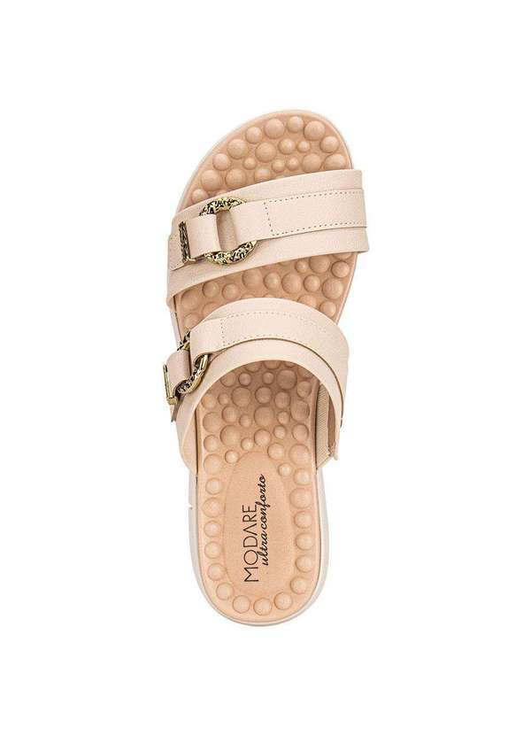Modare - Tamanco Feminino Flat Modare 7142142 Marfim 5