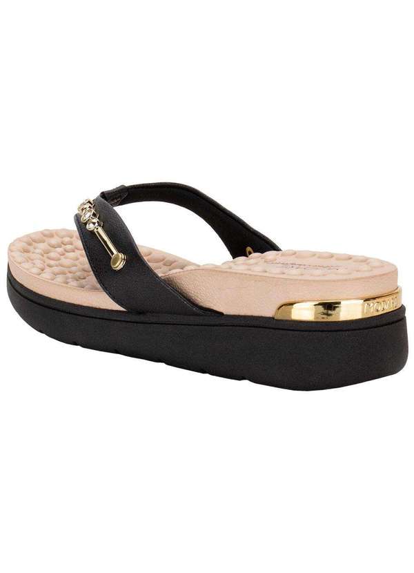 Modare - Tamanco Feminino Flat Modare - 7151115 - Preto 3