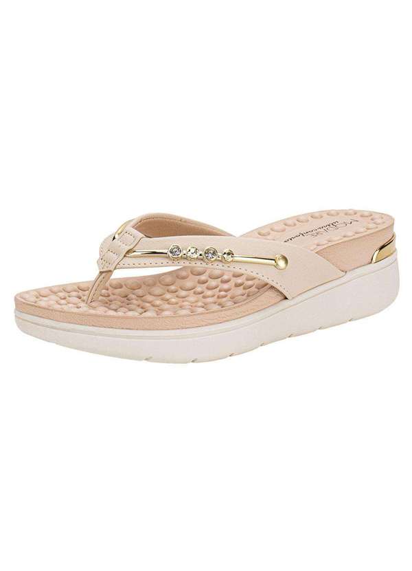 Modare - Tamanco Feminino Flat Modare - 7151115 - Natural