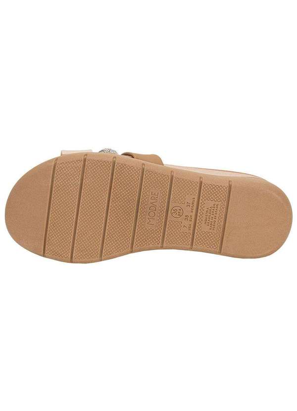 Modare - Tamanco Feminino Flat Modare 7151133 - Bege 4