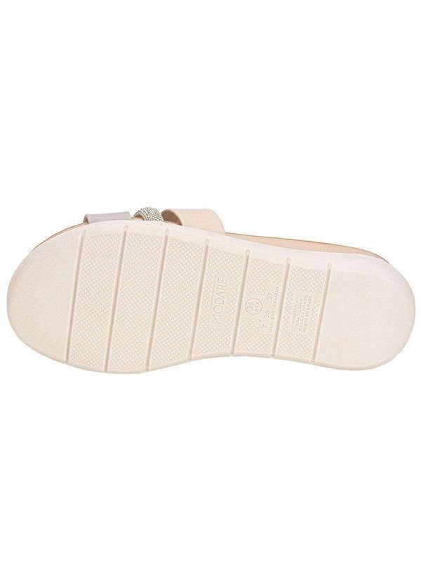 Modare - Tamanco Feminino Flat Modare 7151133 - Marfim 4