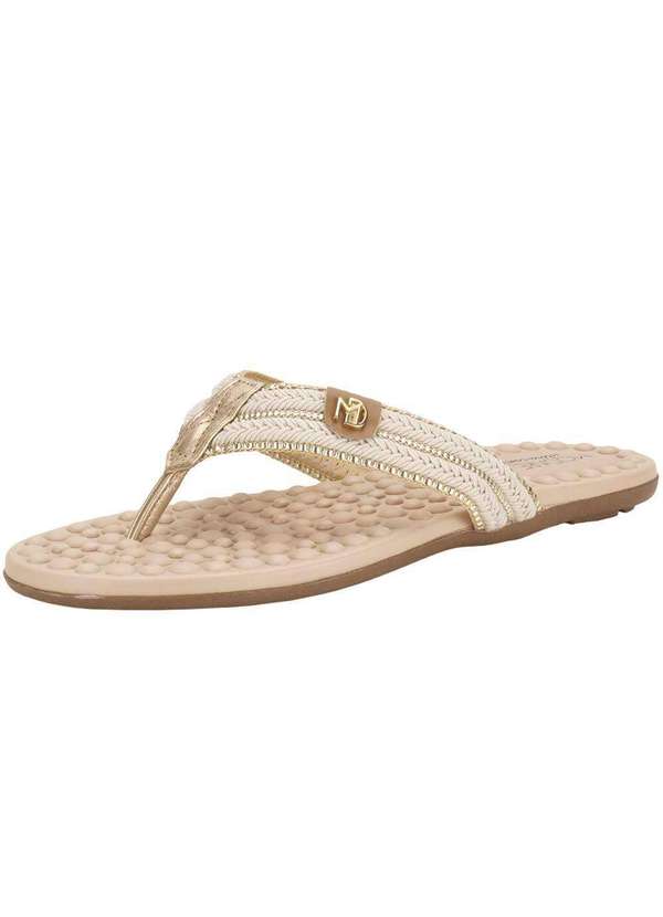 Modare - Tamanco Feminino Flat Modare 7163131 - Natural