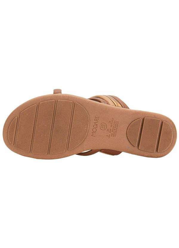 Modare - Tamanco Feminino Flat Modare 7163135 Chocolate 4