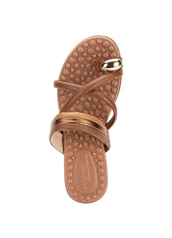 Modare - Tamanco Feminino Flat Modare 7163135 Chocolate 5