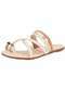 Modare - Tamanco Feminino Flat Modare 7163135 Chocolate - variação: Branco/Off