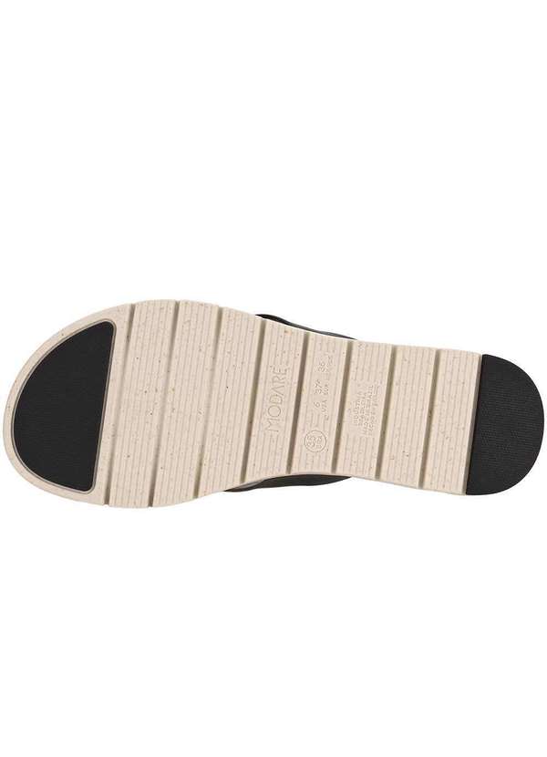 Modare - Tamanco Feminino Flat Modare 7174105 - Preto 01 4