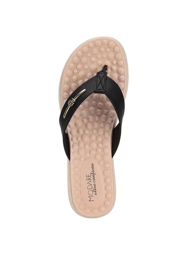 Modare - Tamanco Feminino Flat Modare 7174105 - Preto 01 5