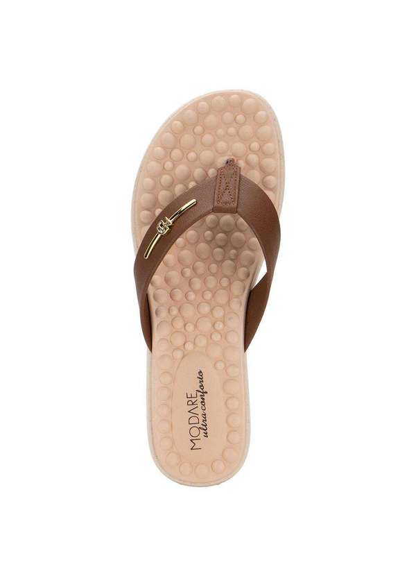 Modare - Tamanco Feminino Flat Modare 7174105 Chocolate 5