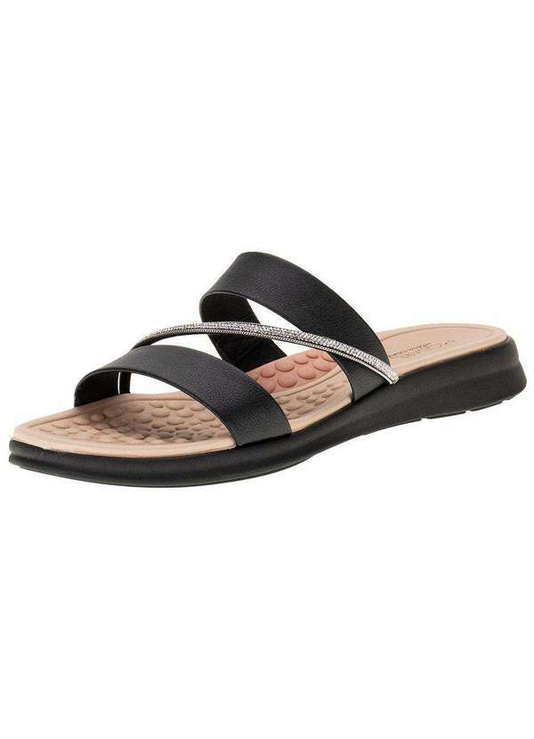 Modare - Tamanco Feminino Flat Modare 7174115 - Preto