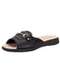 Modare - Tamanco Feminino Flat Modare 7174120 - Salmão - variação: - Preto