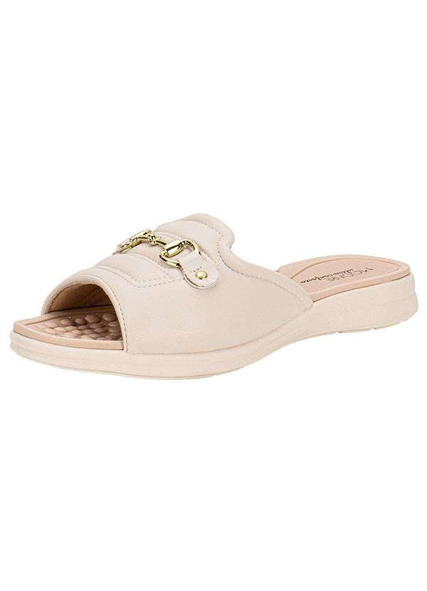 Modare - Tamanco Feminino Flat Modare 7174120 - Marfim