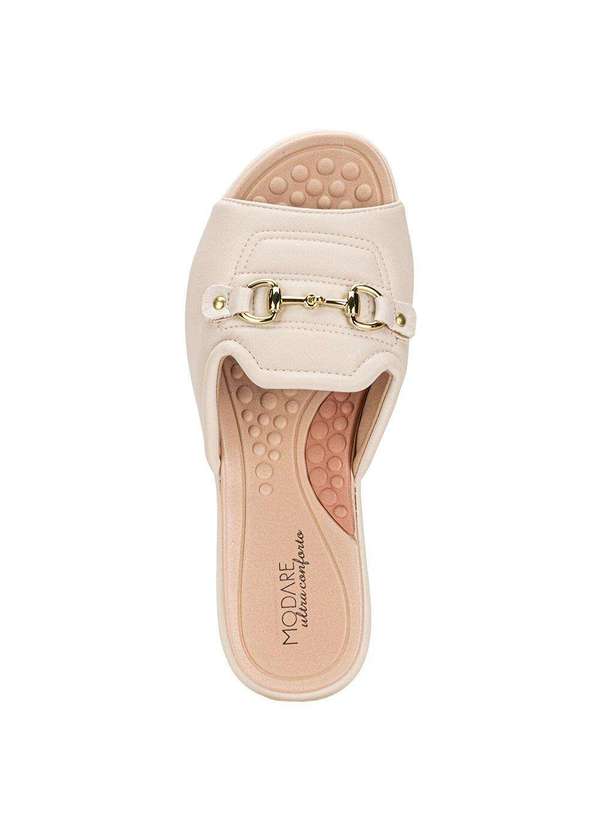 Modare - Tamanco Feminino Flat Modare 7174120 - Marfim 5