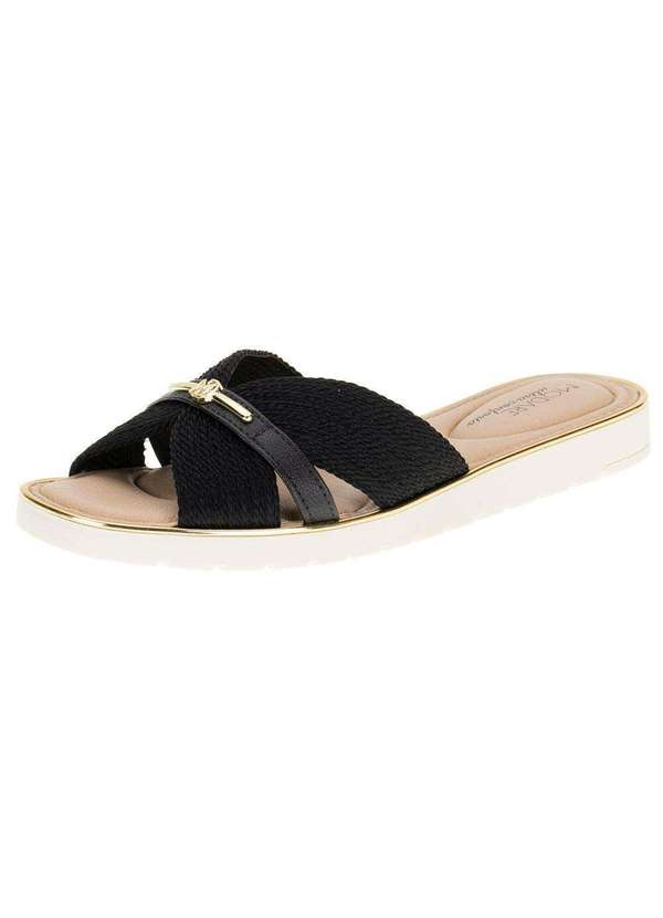 Modare - Tamanco Feminino Flat Modare - 7175111 - Preto