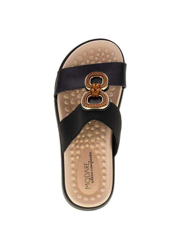 Modare - Tamanco Feminino Flat Modare - 7178107 - Preto 5