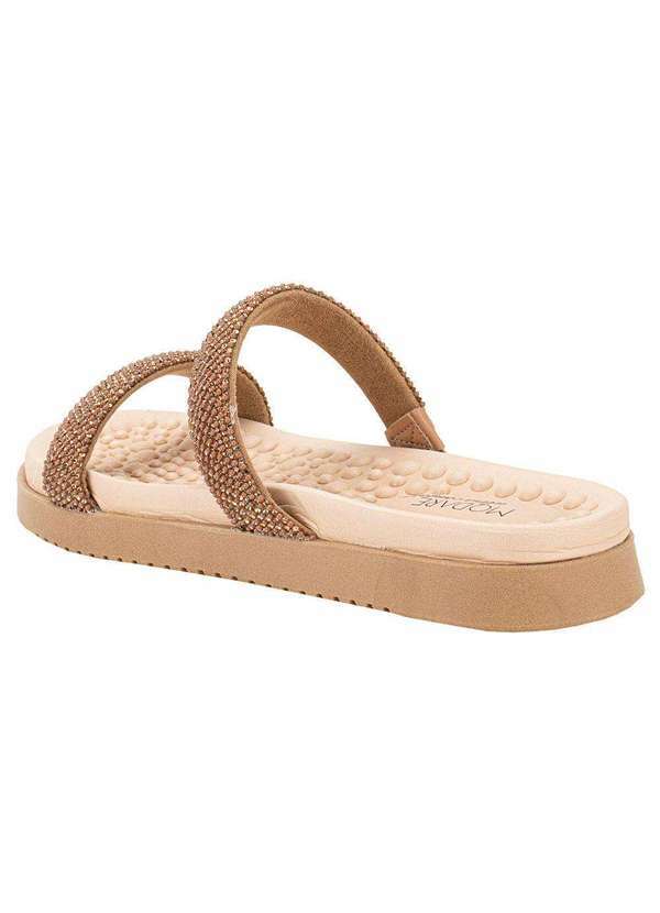 Modare - Tamanco Feminino Flat Modare 7178116 - Bege 3