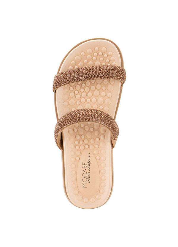 Modare - Tamanco Feminino Flat Modare 7178116 - Bege 5
