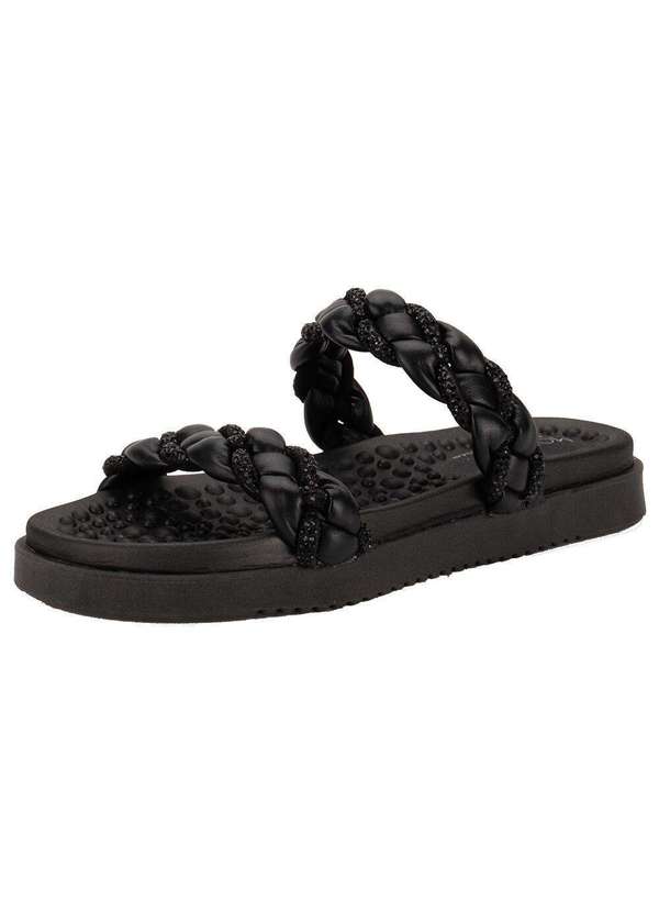 Modare - Tamanco Feminino Flat Modare 7178118 - Preto