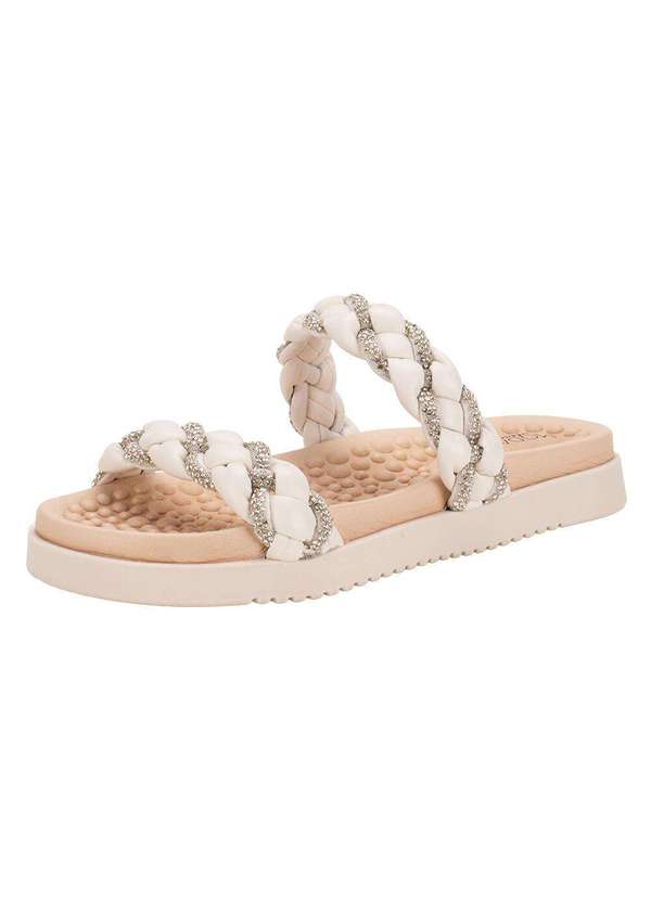 Modare - Tamanco Feminino Flat Modare 7178118 - Branco