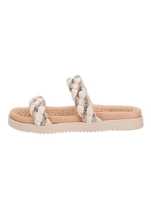 Modare - Tamanco Feminino Flat Modare 7178118 - Branco 2