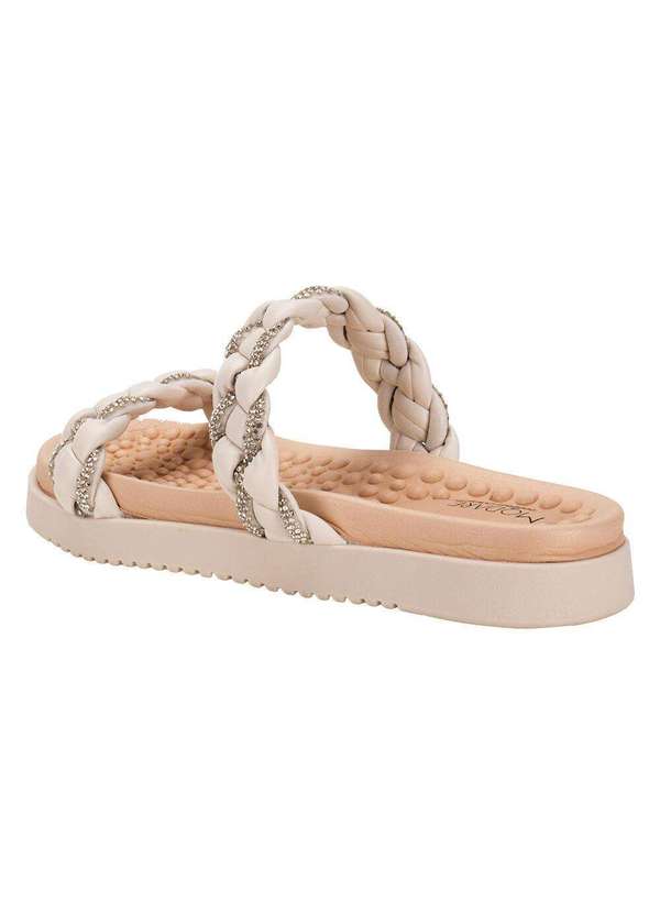 Modare - Tamanco Feminino Flat Modare 7178118 - Branco 3