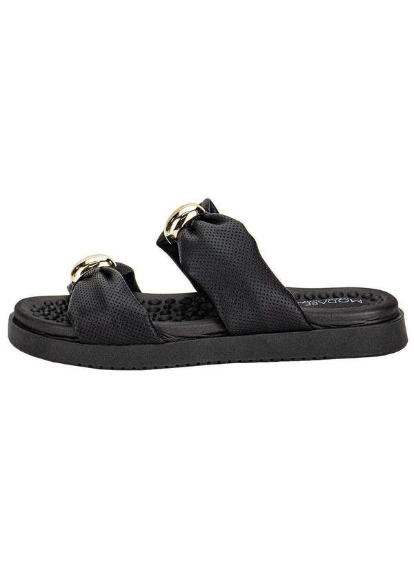 Modare - Tamanco Feminino Flat Modare 7178122 - Preto 2