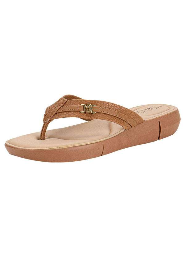 Modare - Tamanco Feminino Flat Modare 7199104 - Camel