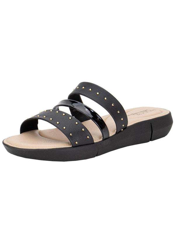 Modare - Tamanco Feminino Flat Modare 7199106 - Preto 1