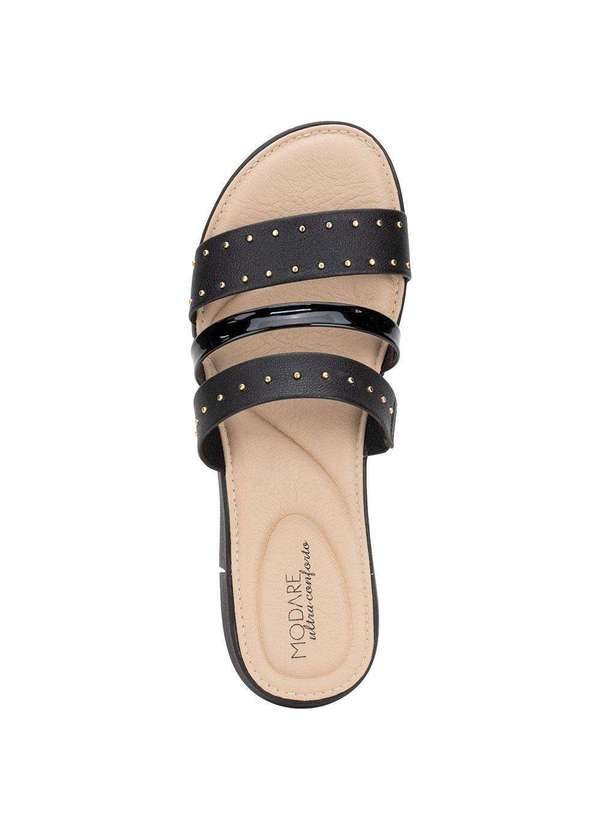 Modare - Tamanco Feminino Flat Modare 7199106 - Preto 5