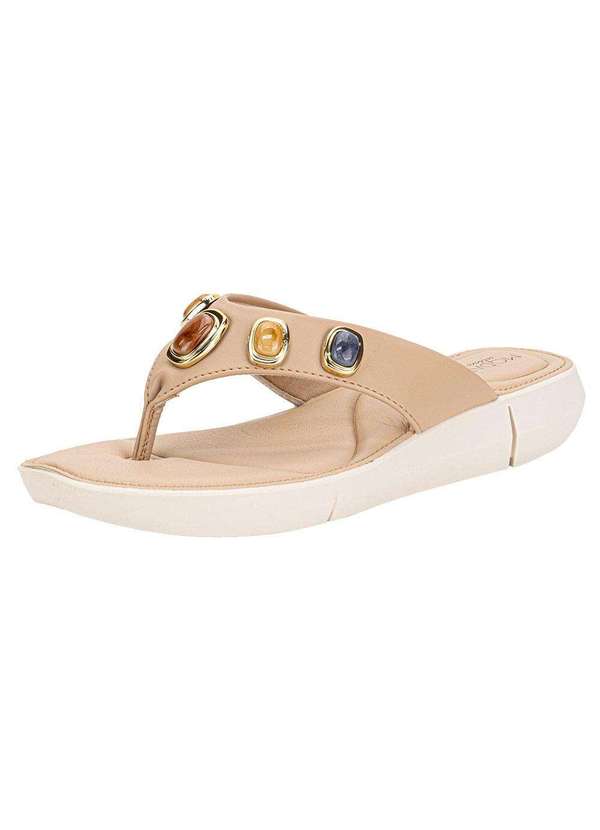Modare - Tamanco Feminino Flat Modare 7199109 - Bege