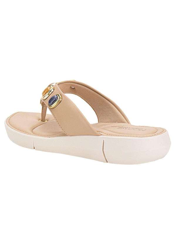 Modare - Tamanco Feminino Flat Modare 7199109 - Bege 3