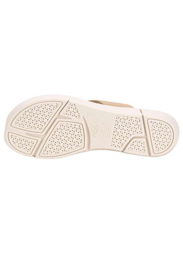 Modare - Tamanco Feminino Flat Modare 7199109 - Bege 4