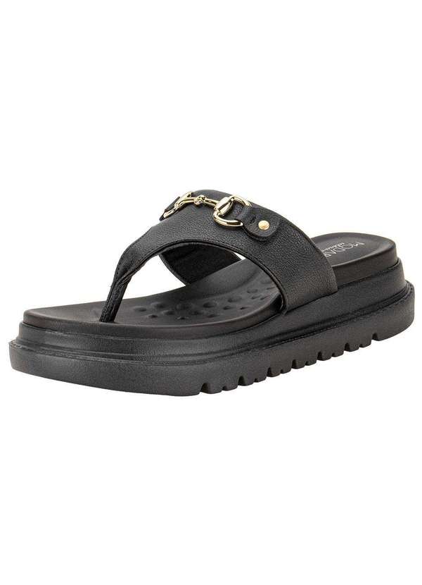 Modare - Tamanco Feminino Flat Modare 7200100 - Preto