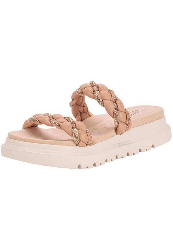 Modare - Tamanco Feminino Flat Modare 7200103 - Salmão