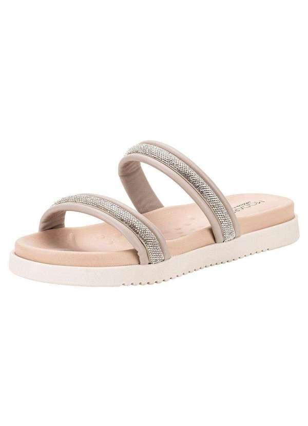 Modare - Tamanco Feminino Flat Modare 7204104 - Cinza