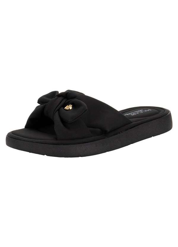 Modare - Tamanco Feminino Flat Modare 7208101 - Preto/Nobuck