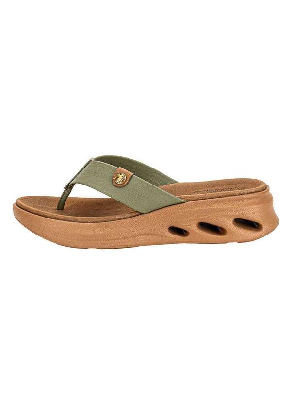 Modare - Tamanco Feminino Flat Modare 7215101 - Verde 2