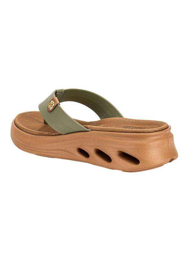 Modare - Tamanco Feminino Flat Modare 7215101 - Verde 3