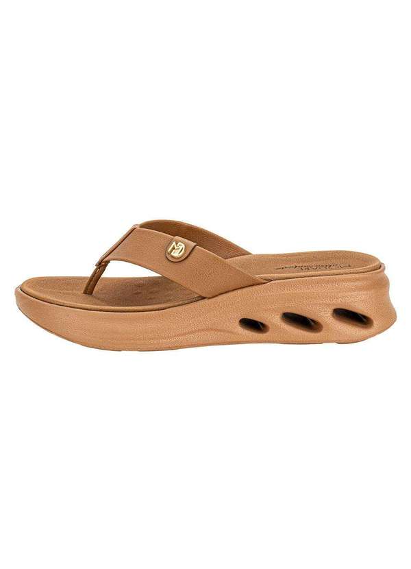 Modare - Tamanco Feminino Flat Modare 7215101 - Camel 2