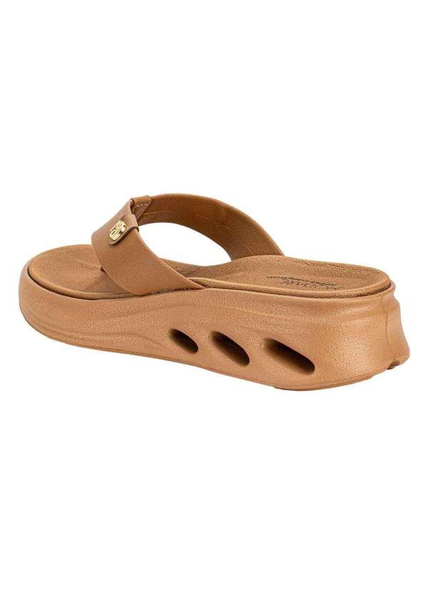 Modare - Tamanco Feminino Flat Modare 7215101 - Camel 3