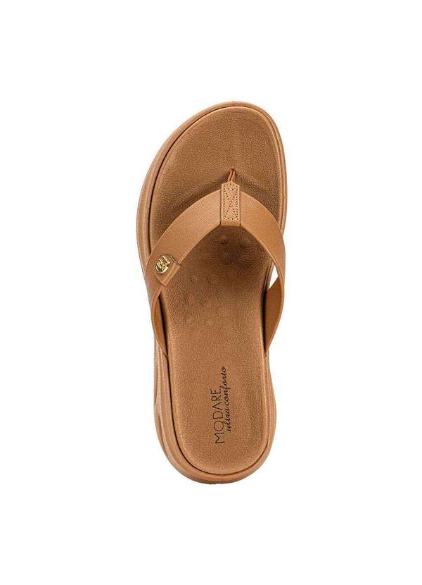 Modare - Tamanco Feminino Flat Modare 7215101 - Camel 5