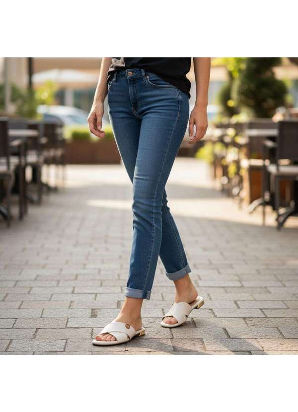 Modare - Tamanco Feminino Flat Modare 7217100 Marfim 2