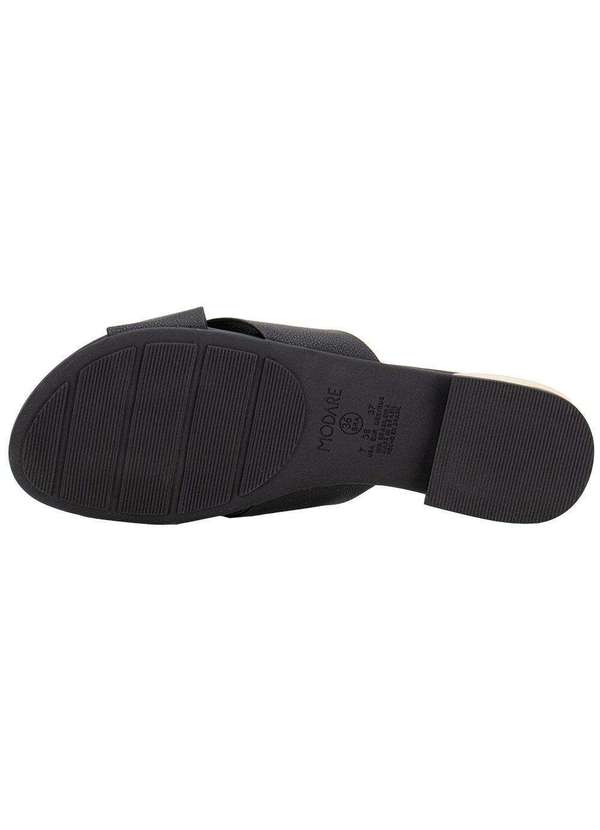Modare - Tamanco Feminino Flat Modare 7217100 Preto 4