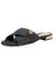 Modare - Tamanco Feminino Flat Modare 7217100 Marfim - variação: PRETO