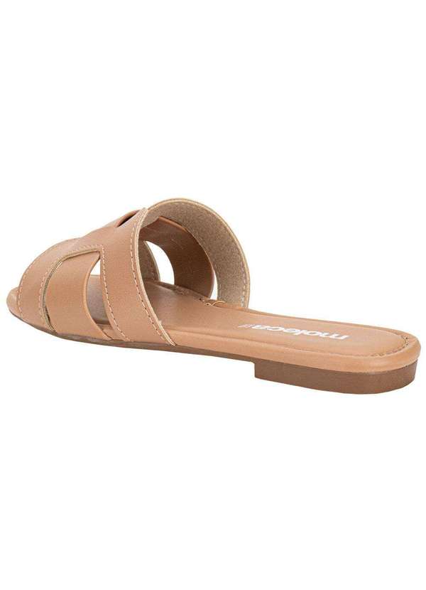 Moleca - Tamanco Feminino Flat Moleca 5435553 - Salmão 3