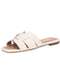Moleca - Tamanco Feminino Flat Moleca 5435553 - Marfim - variação: - Marfim