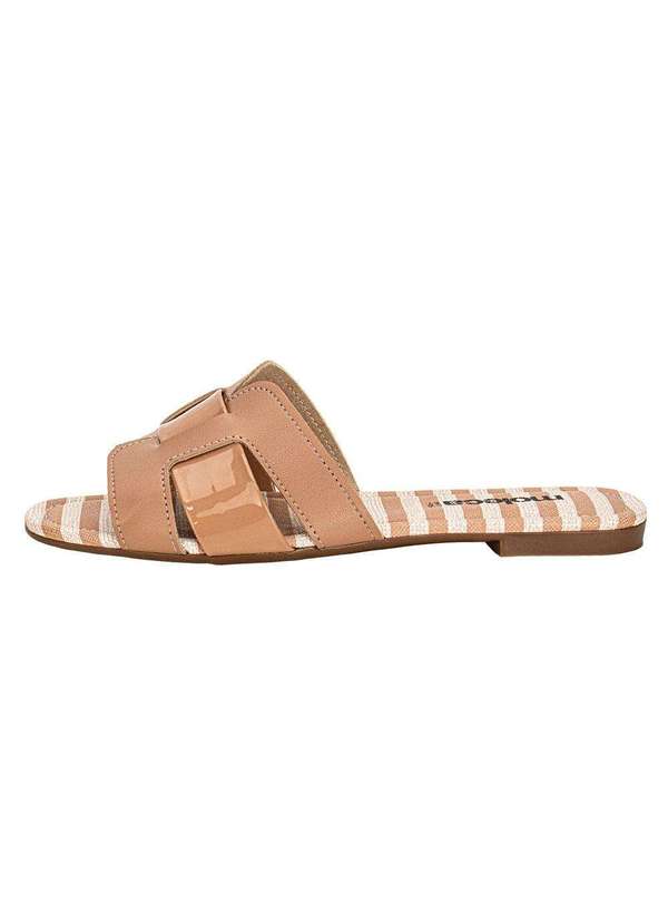 Moleca - Tamanco Feminino Flat Moleca 5435653 - Salmão 2