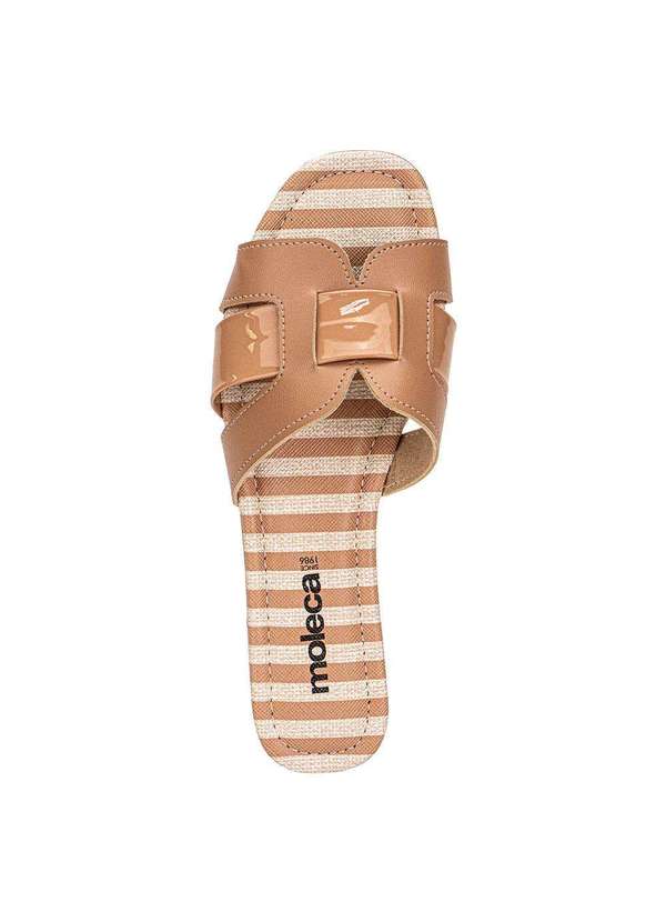Moleca - Tamanco Feminino Flat Moleca 5435653 - Salmão 5