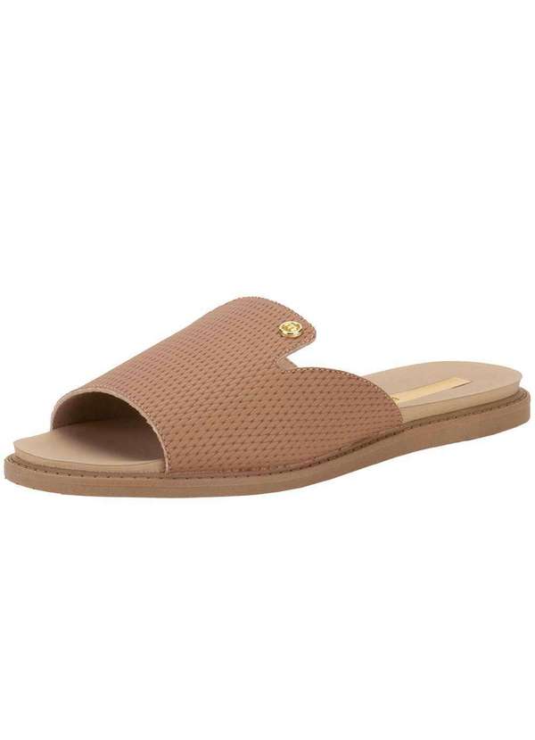 Moleca - Tamanco Feminino Flat Moleca 5443202 - Salmão
