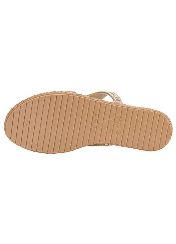 Moleca - Tamanco Feminino Flat Moleca 5452143 - Bege 4