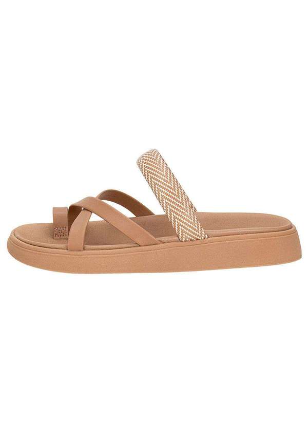 Moleca - Tamanco Feminino Flat Moleca 5469145 - Salmão 2